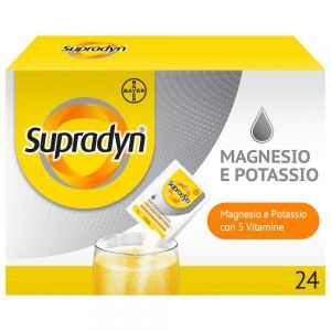 Supradyn Magnesio e Potassio Integratore Sport i Vitamine e Minerali 24 Bustine Effervescenti