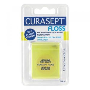 Curasept Classico Floss Ultra Fine Non Cerato Clorexidina 50m