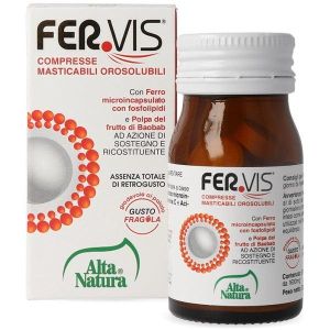 Alta Natura Fervis Masticabili Orosolubili 20 Compresse