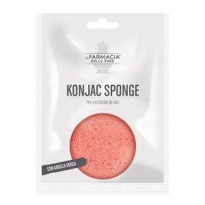 Fde Konjac Sponge Argilla Rossa 1 Pezzo