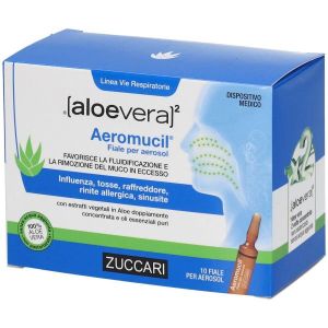 Zuccari Aloevera2 Aeromucil 10 Fiale 5ml