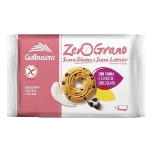 Galbusera Zerograno Frollini i Panna e Gocce di Cioccolato 220g
