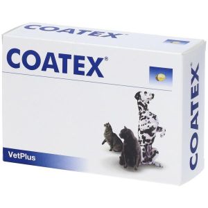 Coatex Mangime Complementare per Cani e Gatti 60 Capsule