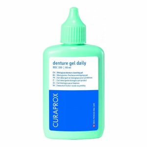 Curaprox Bdc 100 Daily Gel per La Pulizia Quotidiana Della Dentiera e Degli Apparecchi Mobili 60ml 1 Pezzo