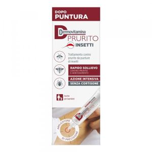 Dermovitamina Prurito Insetti Dopo Puntura Rapido Sollievo Azione Intensiva Senza Cortisone 15ml