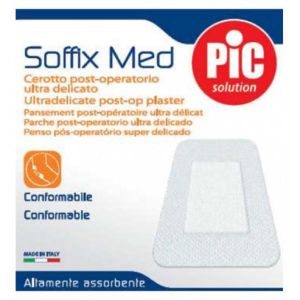 Cerotto In Tnt Adesivo 10x8 Cm i Compressa Assorbente 4,5x5,5 Cm Pic Soffix Med 1 Pezzo