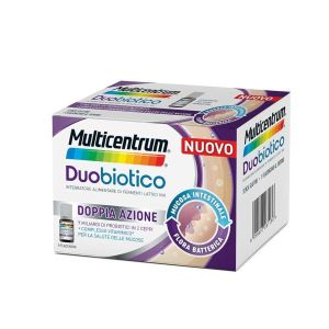 Multicentrum Flora Intestinale Boost Probiotici Integratore Fermenti Lattici Intestino 8 Flaconcini