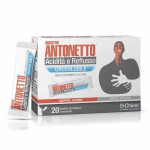 Digestivo Antonetto Acidità e Reflusso Orosolubile 20 Bustine
