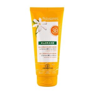 Klorane Polysianes Gel Crema Solare Sublime Spf 30 Protezione Viso e Corpo 200ml