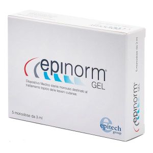 Epinorm Gel Trattamento Lesioni Cutanee da Episiotomia 5  3ml Globuli Contenitore MONOdose