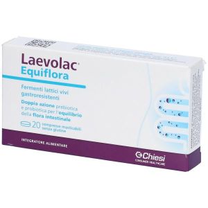 Laevolac Equiflora Integratore per Il Ripristino Della Flora Intestinale 20 Compresse