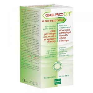 Gerdoff Protection Sciroppo Contro Bruciore e Reflusso Gastro-esofageo Flacone 200ml