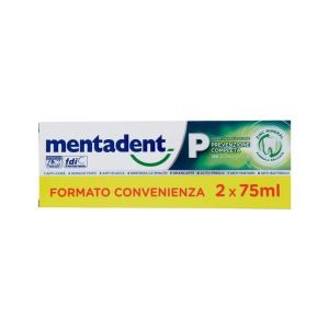 Mentadent P Dentifricio Bitubo 2x75ml