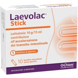 Laevolac Stick Integratore Benessere Intestinale 10 Bustine
