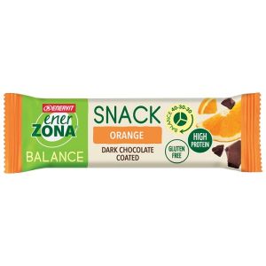 Enerzona snack 40-30-30 barretta arancia e cioccolato fondente 27 g