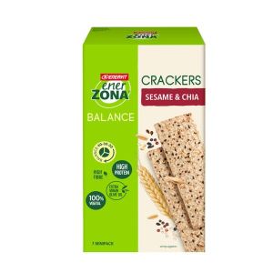 Enerzona Crackers Sesame & Chia Astuccio da 7 Minipack 175g