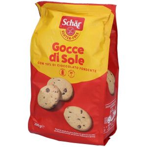 Schar Gocce di Sole Biscotti di Pastafrolla i Gocce di Cioccolato Fondente Senza Lattosio 200g