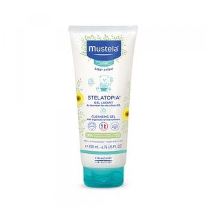 Mustela Stelatopia Gel Detergente Lavante Pelle Secca Bambini 200ml