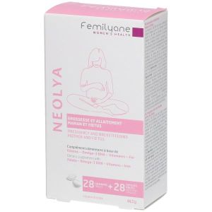 Laboratoires Bailleul Neolya Gravidanza e Allattamento 28 Capsule Rigide + 28 Capsule Molli