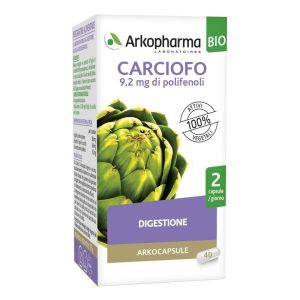 Arkocapsule Carciofo Bio Integratore Digestivo 40 Capsule