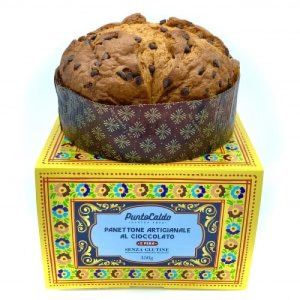 Panettone Artigianale Cioccolato 450g Senza Glutine
