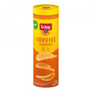 Schar Curvies Paprika Chips di Patate Senza Glutine 170g