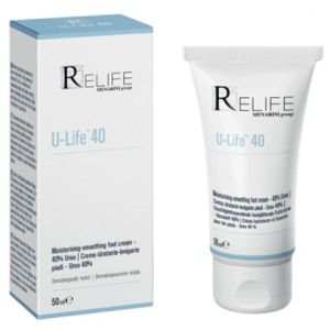 Relife U-life 40 Crema Idratante/levigante Piedi  50ml