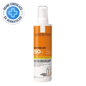 La Roche-posay Anthelios Spray Invisibile Corpo Spf 50+ 200ml Protezione Alta Dai Raggi Uv