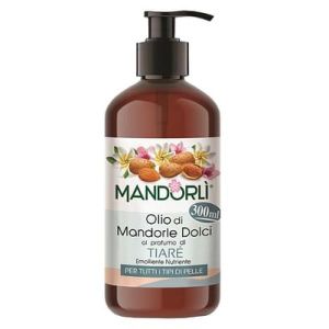 Mandorlì  Olio di Mandorle Dolci  Al Profumo di Tiarè 300ml