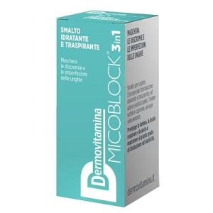 Dermovitamina Micoblock 3 In 1 Smalto Idratante e Traspirante Turchese 5ml