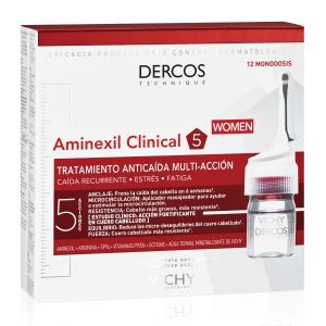 Vichy Dercos Aminexil Trattamento Anticaduta Donna 12 Fiale 12 X 6ml