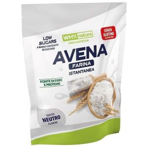 Whynature Avena Farina Istantanea Gusto Neutro 1Kg