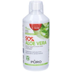Forhans Puro Aloe Vera Succo e Polpa 100% + Baobab 1 Litro
