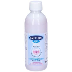 Aqua Emoform Collutorio Quotidiano per Gengive Irritate Al Gusto Delicato Senza Alcool 300ml
