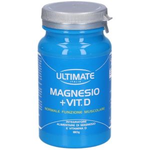 Ultimate Magnesio + Vit D Integratore 180g