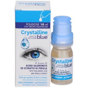 Phyto Garda Crystalline Blue Gocce Oculari  10ml Granuli Contenitore MULTIdose