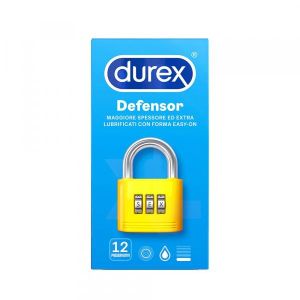 Durex Defensor Preservativi Lubrificati 12 Pezzi