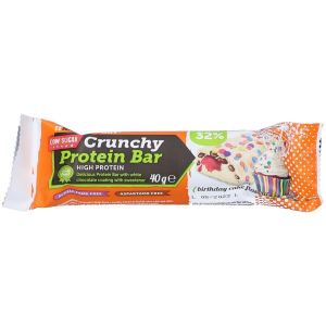 Namedsport  Crunchy Protein Bar Low Sugar Birthday Cake