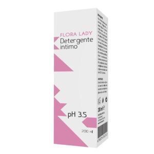 Flora Lady Detergente Intimo Ph 3,5 200ml