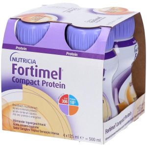 Fortimel Compact Protein Hot Tropical Zenzero 4 X 125ml