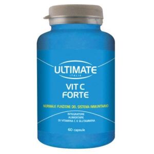Ultimate Italia Vit C Forte Integratore per Il Sistema Immunitario 60 Capsule