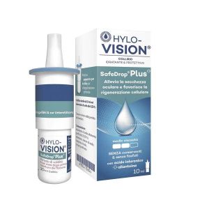 Hylovision Safe Drop Plus Collirio Idratante e Protettivo 10ml