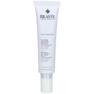 Rilastil  Multirepair Gel-crema Antirughe Riparatore Riempitivo e Antiossidante 40 Ml.