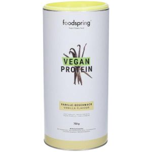 Foodspring Proteine Vegane Integratore Gusto Vaniglia 750g