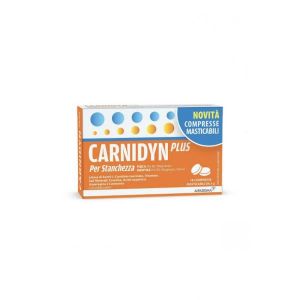 Carnidyn Plus Integratore i Carnitina 18 Compresse Masticabili