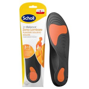 Scholl In-balance Zona Lombare Plantare Sollievo Dolore, Taglia M  da 40 A 42