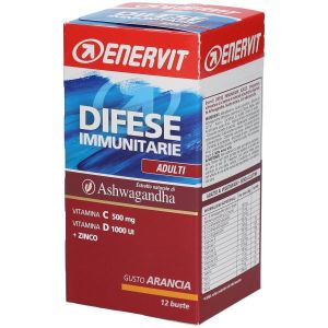 Enervit Difese Immunitarie Adulti Gusto Arancia 12 Buste