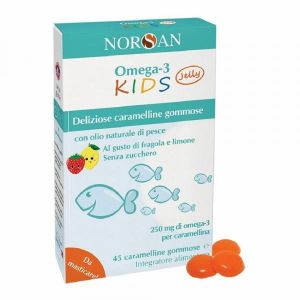 Norsan Omega 3 Kids 45 Caramelline Gommose