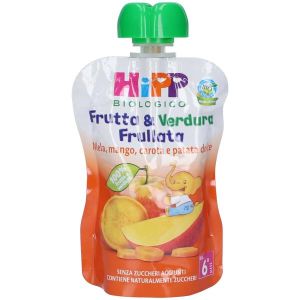 Hipp Bio Frutta e Verdura Frullata Mela Mango Carota Patata Dolce 90g