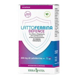 Erba Vita Lattoferrina Defence Integratore Alimentare 30 Capsule